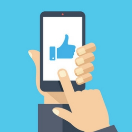 Social Media Thumbs Up