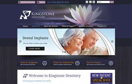Kingstone Dentistry (Demo Site)