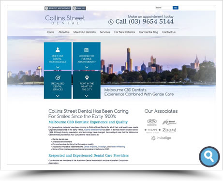 dental website service Australia