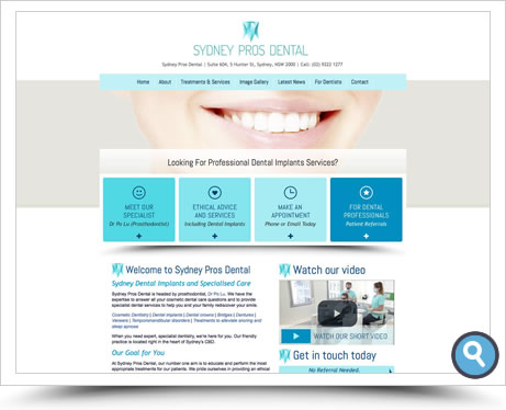 dental website examples