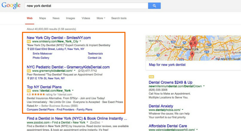 Pay Per Click for Dentists