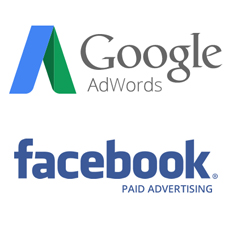 Google Adwords and Facebook