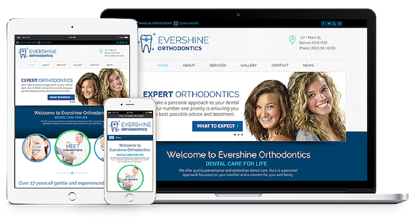 Orthodontic Website Design