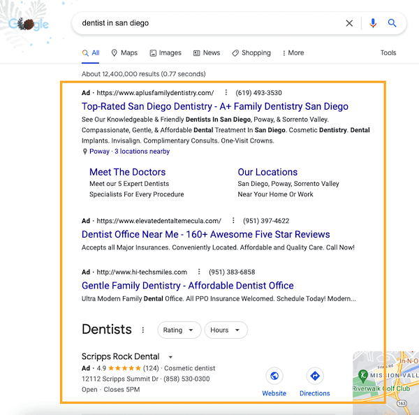 google ads examples