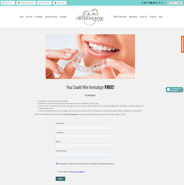 Invisalign giveaway