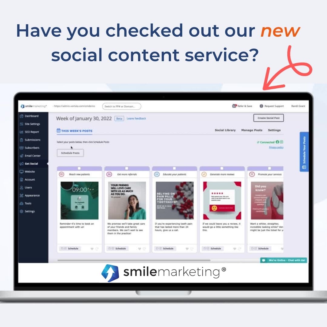 SM Social Content Service