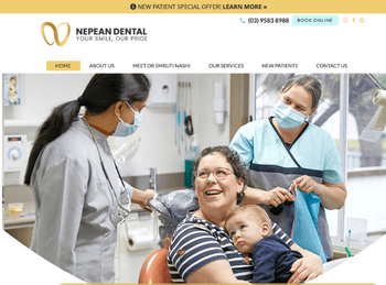Nepean Dental Website