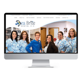 Sea Brite Dental homepage