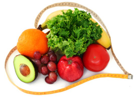 Heart Healthy fruits and vegetables