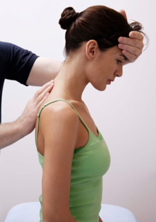 Winter Garden chiropractor adjusting a patient