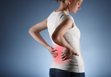 woman back pain