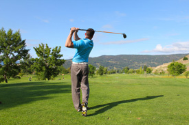 You can steady your golf swing with chiropractic.