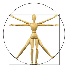 Vitruvian Mannequin