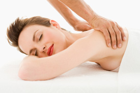 Woman Getting Massage