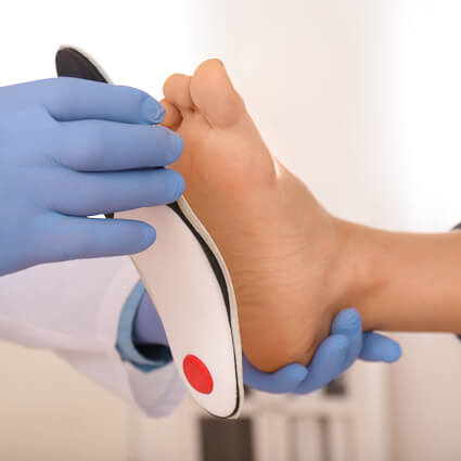 Foot insert measurement