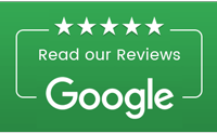 Green Google reviews banner