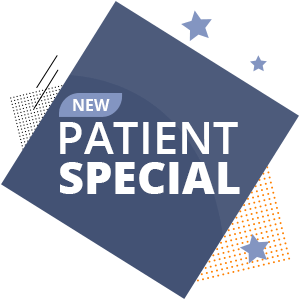 New patient special banner