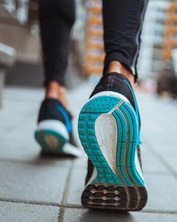 Woman walking