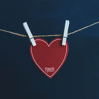 Hanging heart