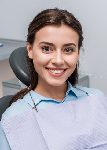 woman with beautiful smile